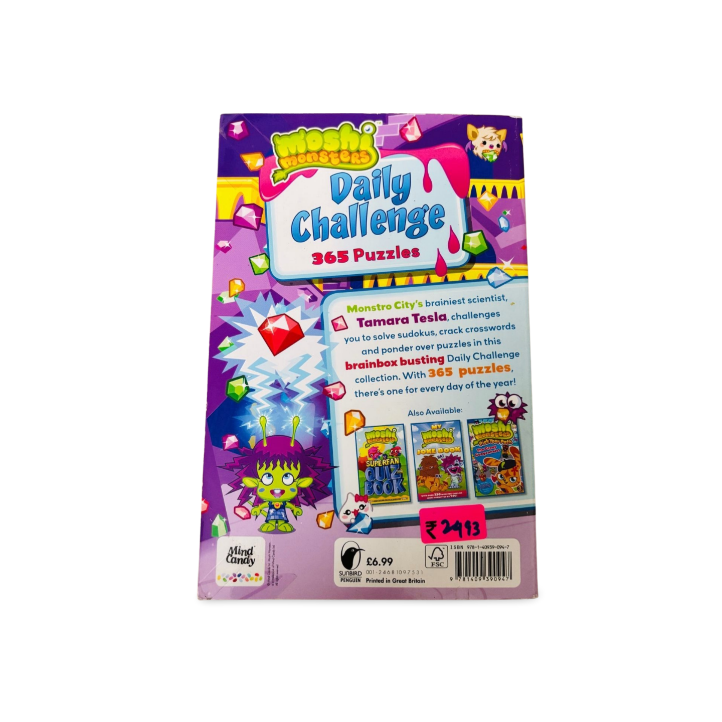 Monshi Monsters Daily Challenge 365 puzzles