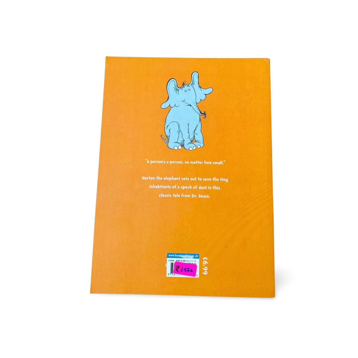 Horton Hears A Who by Dr Seuss