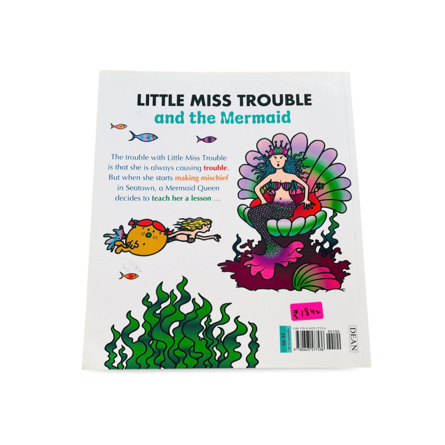 Little Miss Trouble and the Mermaid Roger Hargreaves