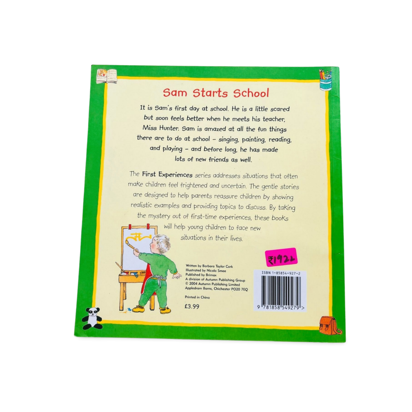 Sam Starts School Brimax