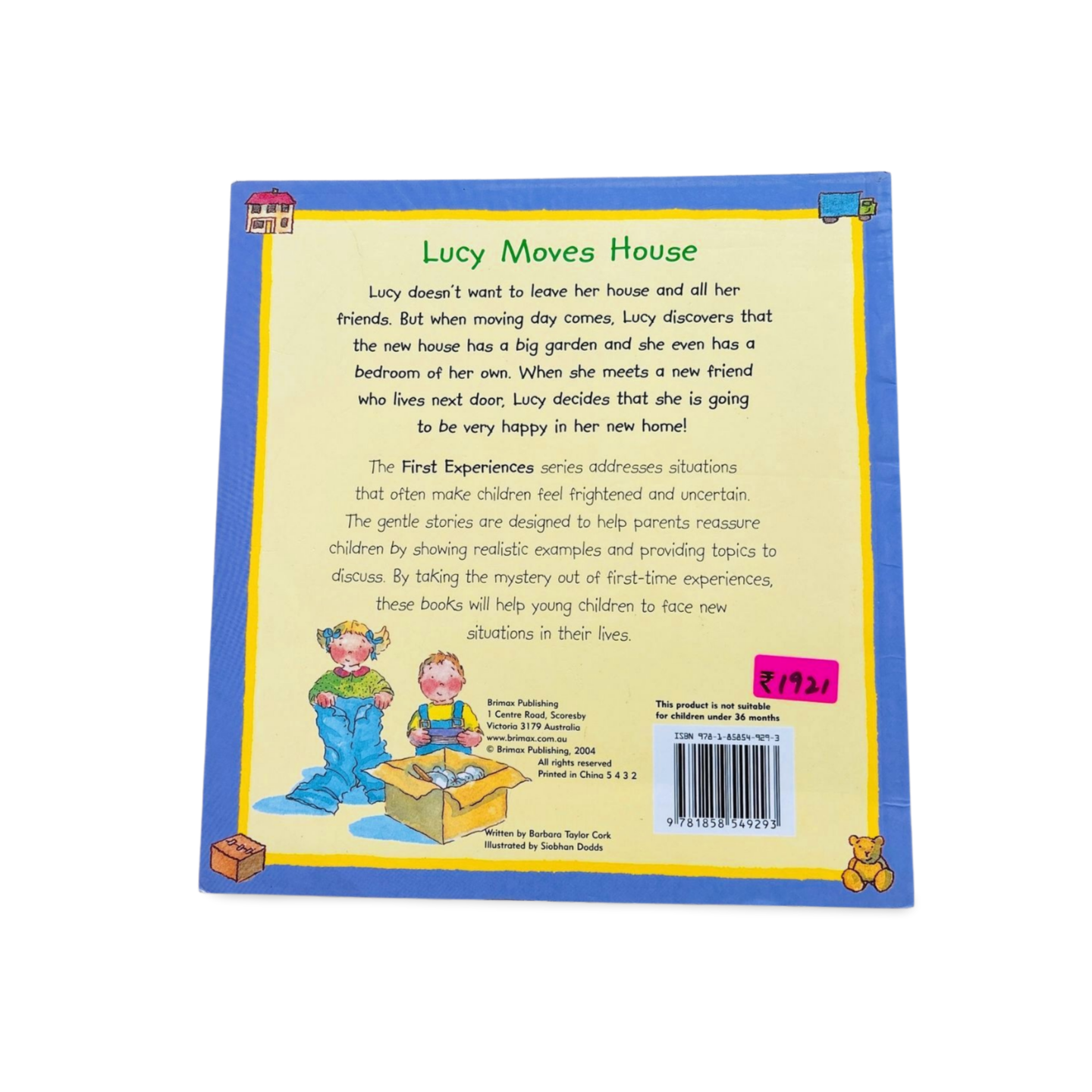 First Experiences Lucy Moves House Brimax