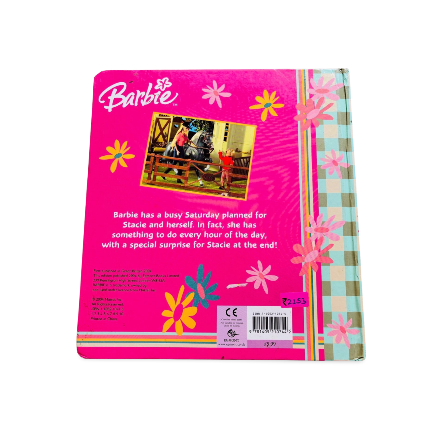 Barbie’s Busy Day Clock Book