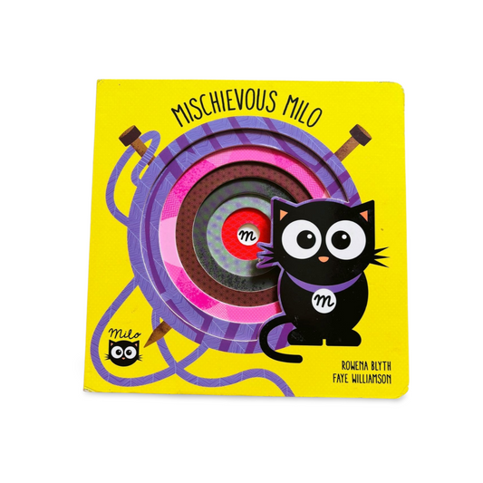 Mischievous Milo Rowena Blyth Die-Cut Board Book