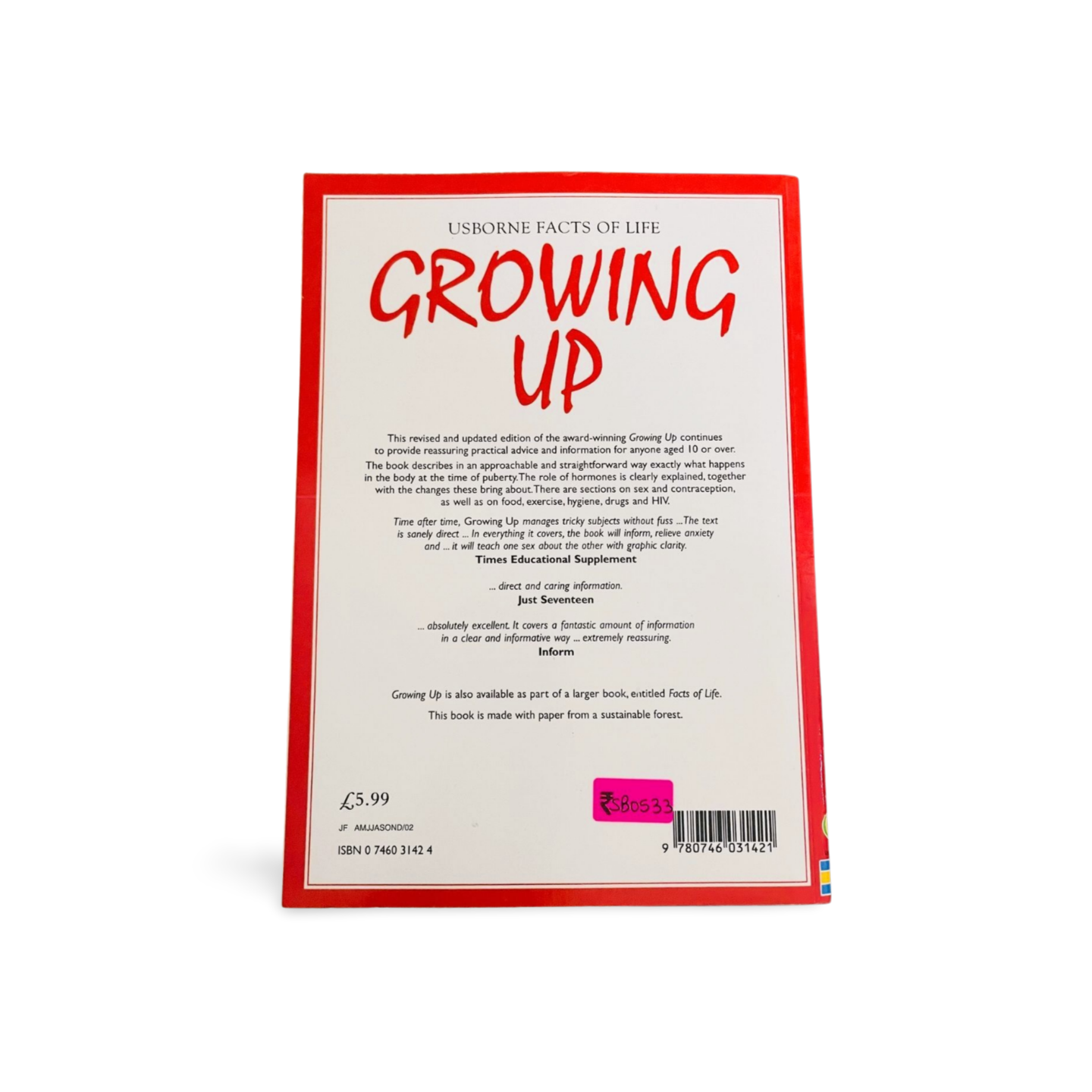 Usborne Facts of Life_Growing Up