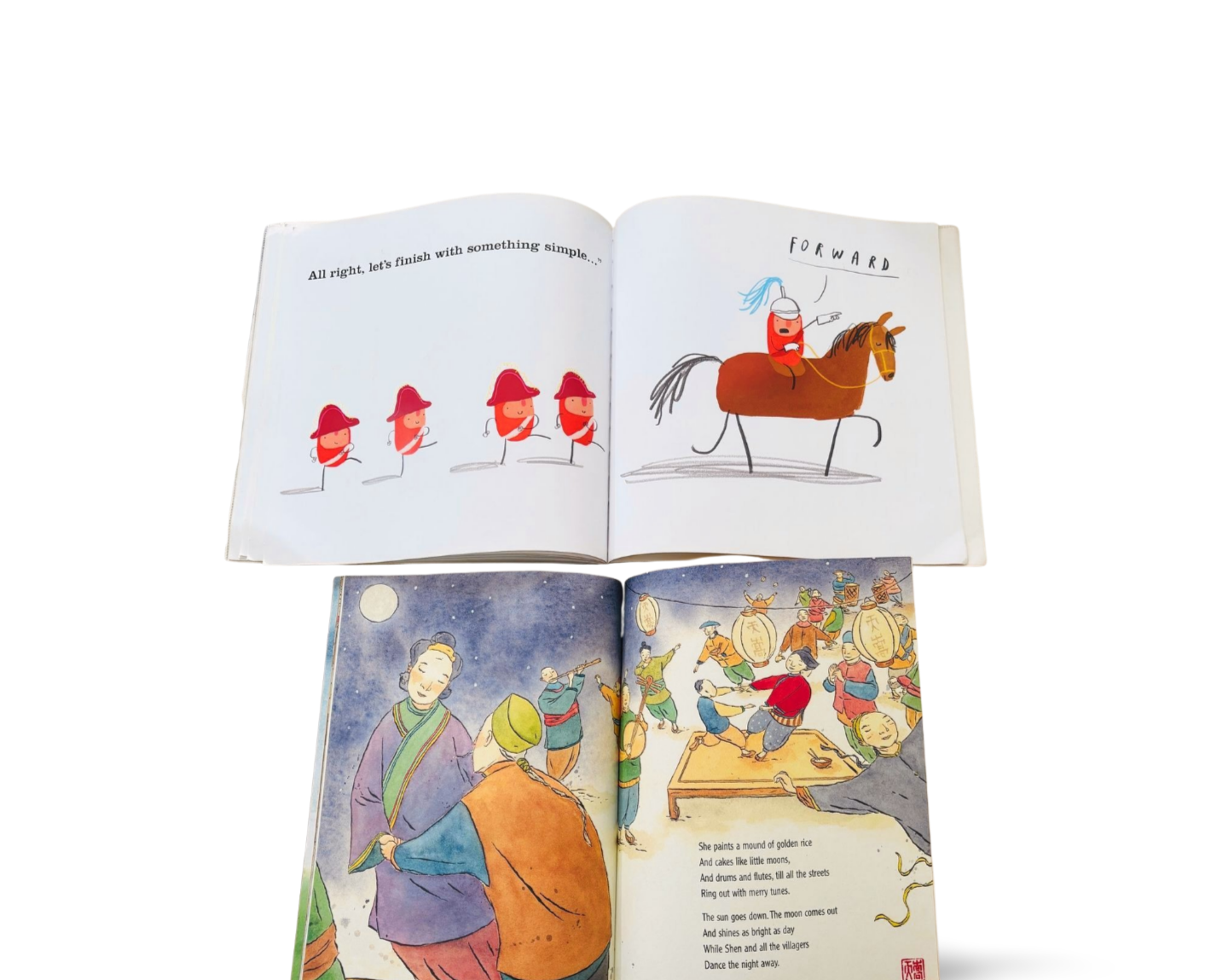 Combo Set Julia Donaldson The Magic Paintbrush and Oliver Jeffers The Heys in What's the Opposite