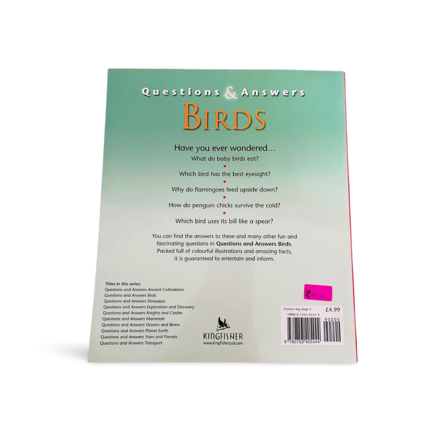 Questions and Answers: Birds by Kingfisher