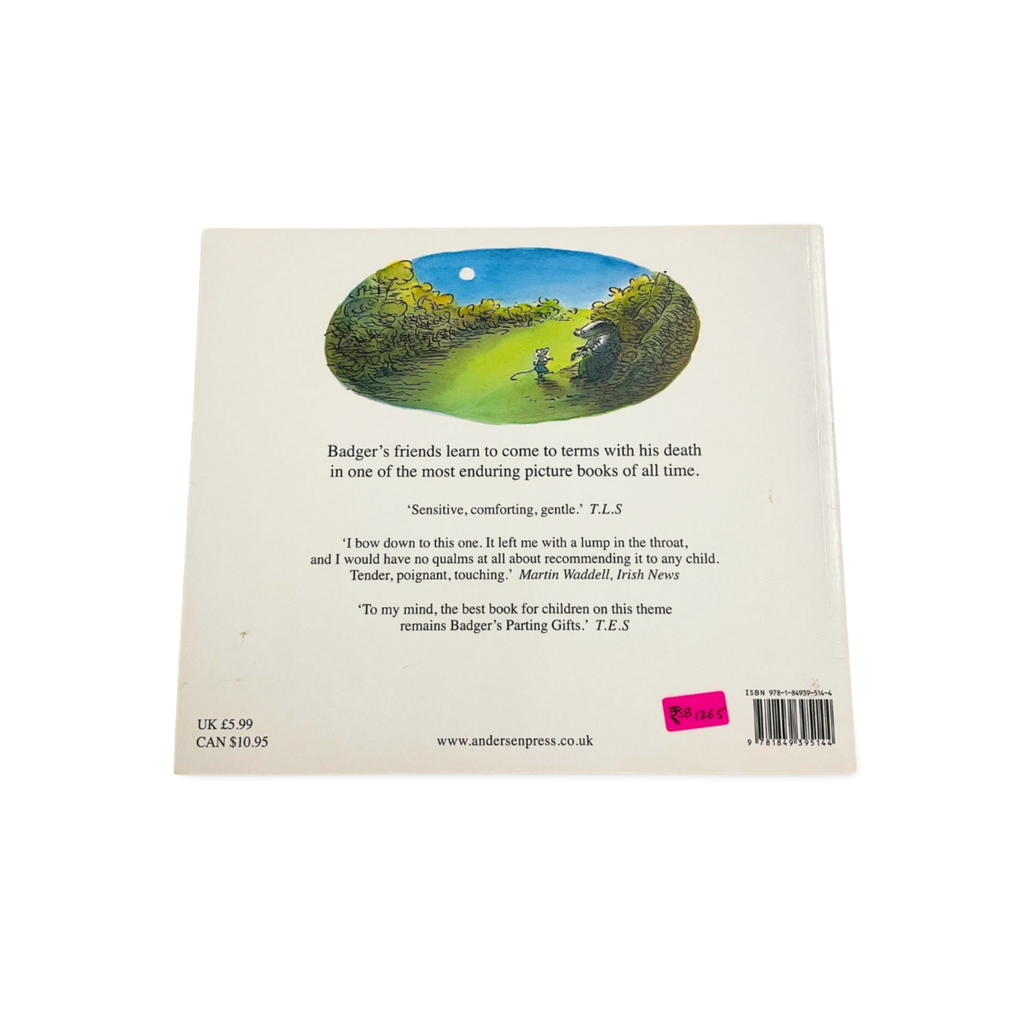 Badger's Parting Gifts by Susan Varley