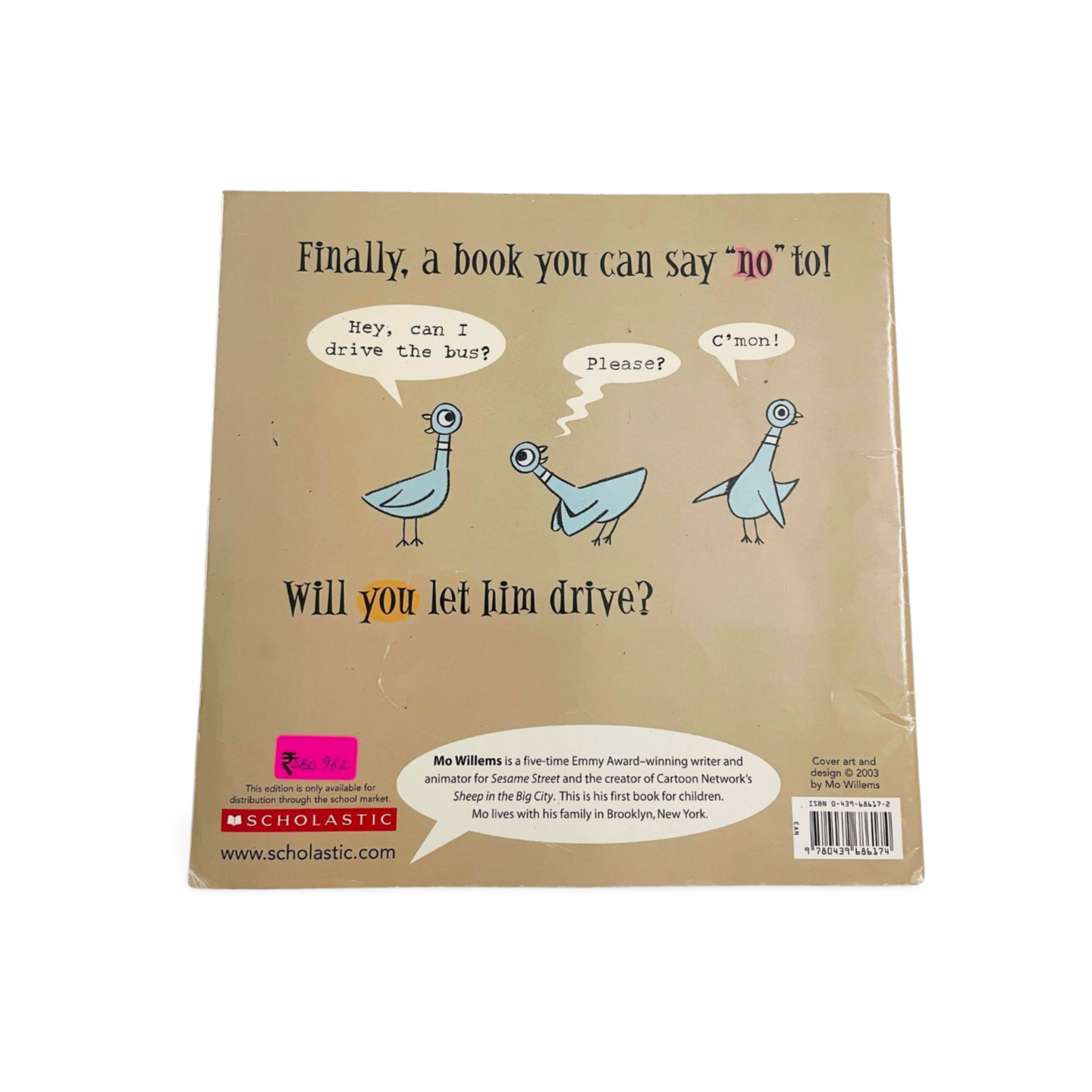 Don't Let the Pigeon Drive the Bus!_Mo Willems