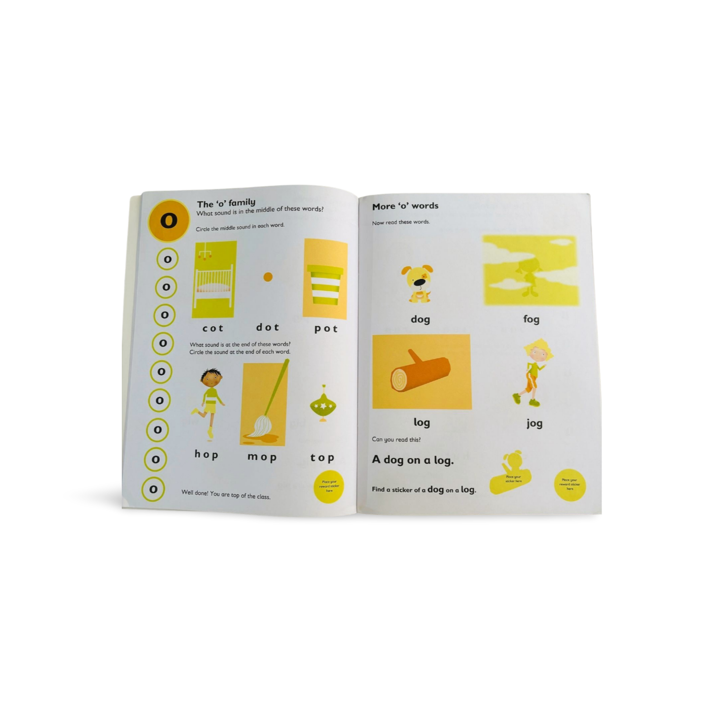 Reading- First Time Learning Preschool( Age 3+) with reward stickers