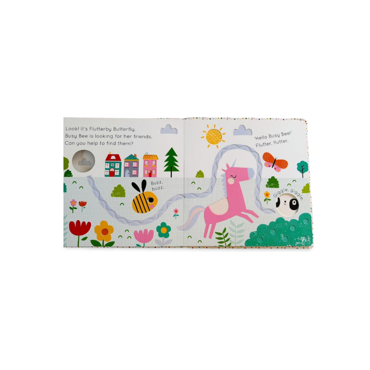 What did Busy Bee See? finger trail book