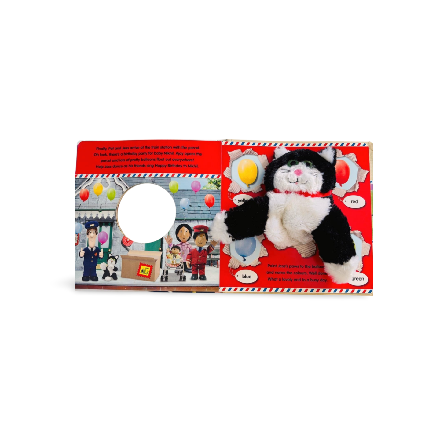 Postman Pat Jess's Busy Day Puppet Book