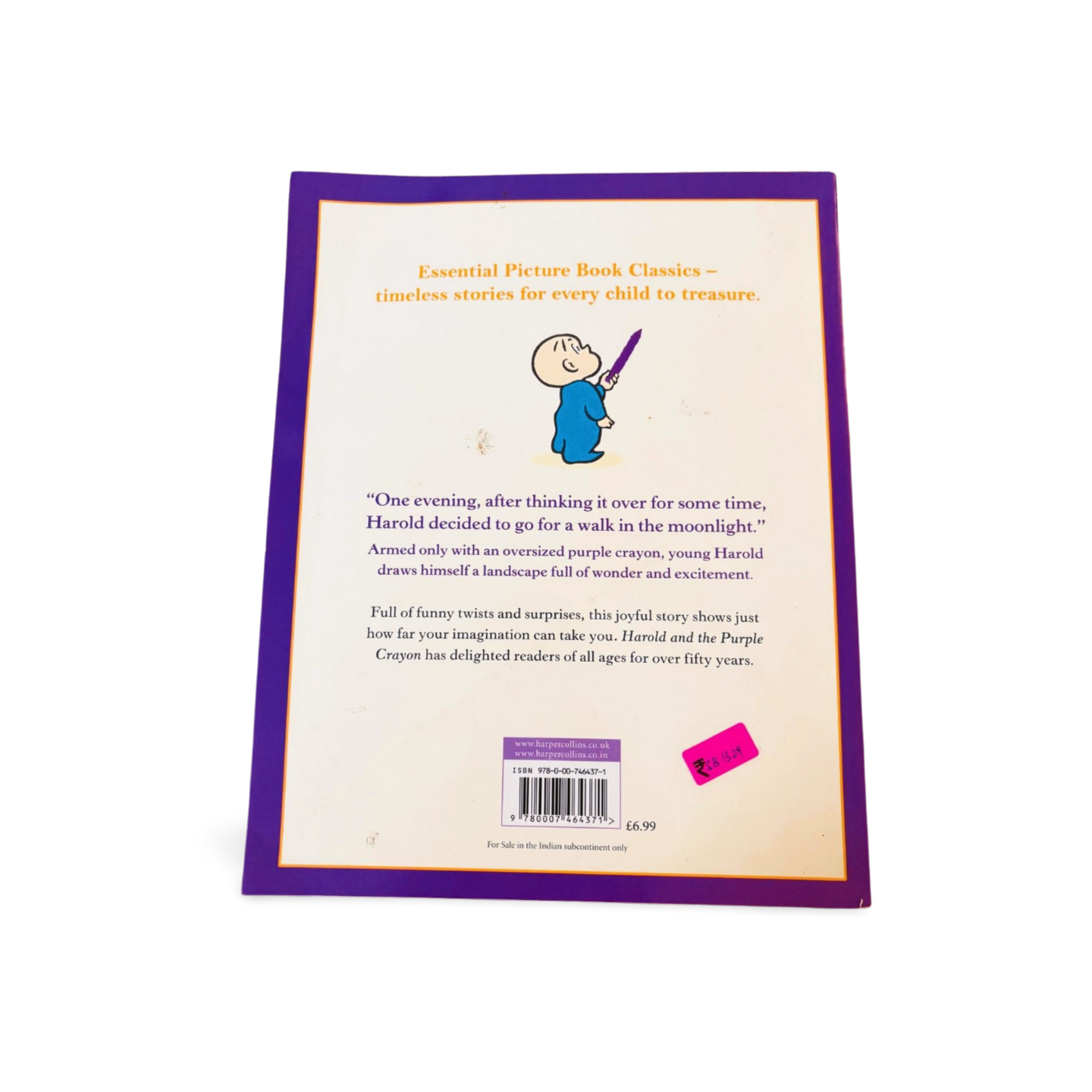 Crockett Johnson Harold and the Purple Crayon by Crockett Johnson
