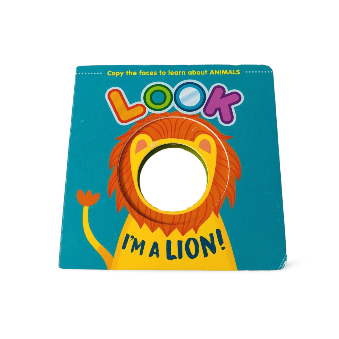 Look I'm a Lion! Mirror Board Book