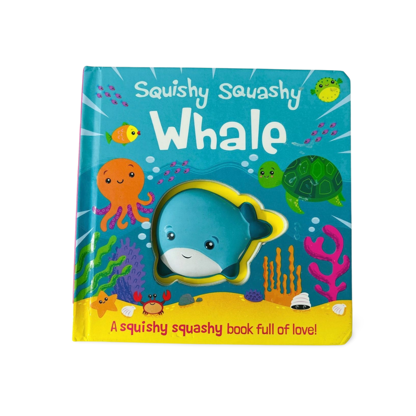 Squishy Squashy Whale board book