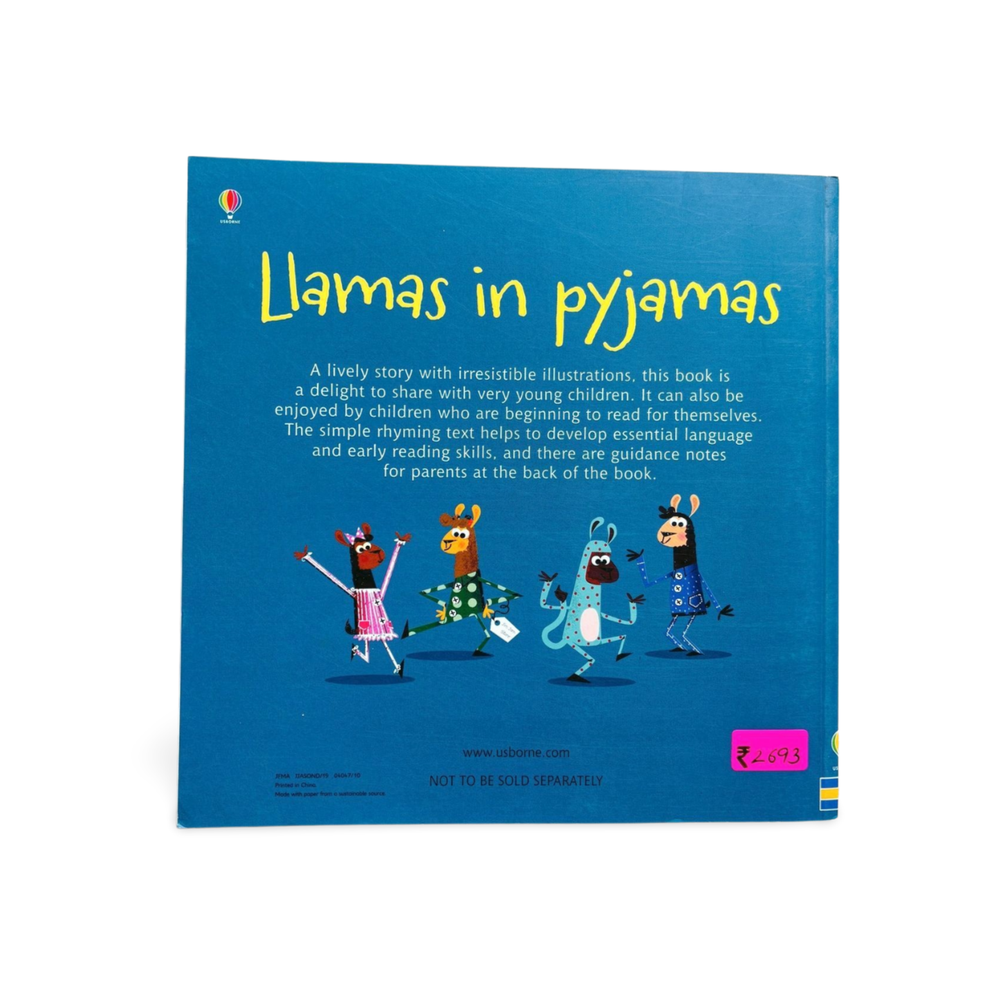 Usborne Phonics Readers Llamas in Pyjamas