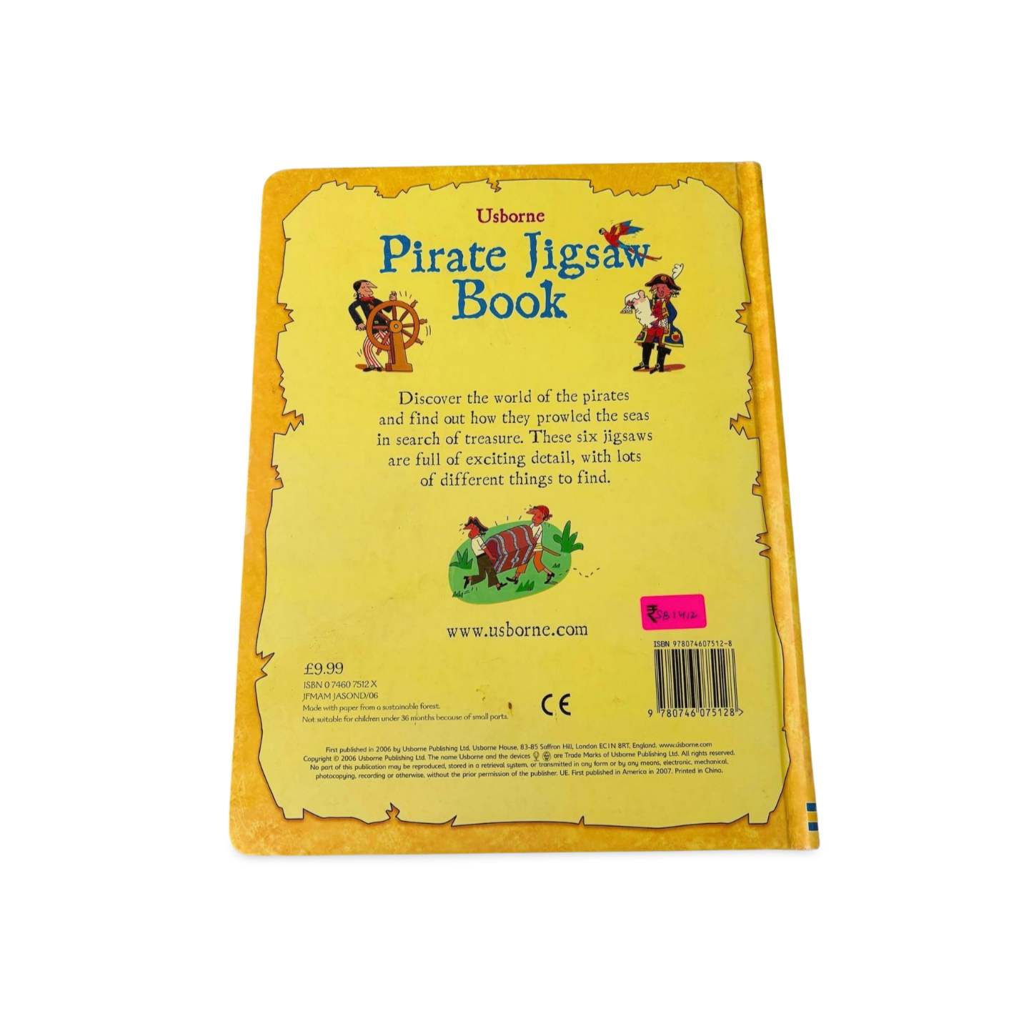 Usborne Pirate Jigsaw Book