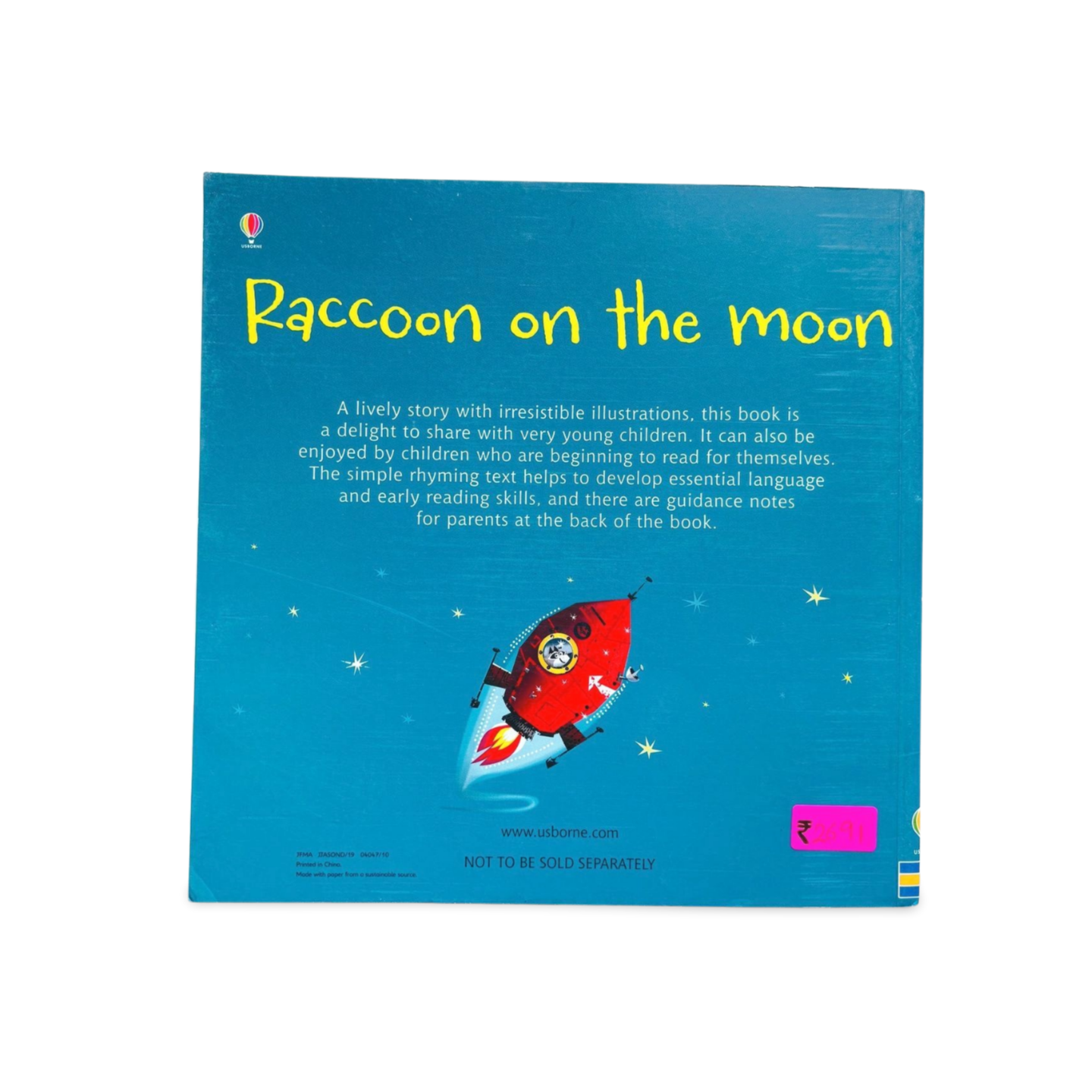 Usborne Phonics Readers Raccoon on the Moon