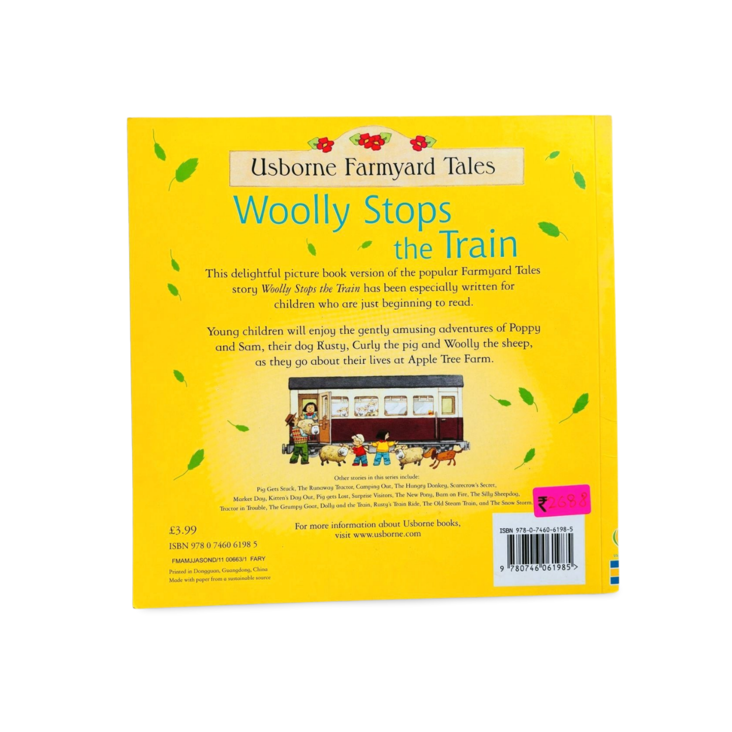 Usborne Farmyard Tales Woolly Stops the Train