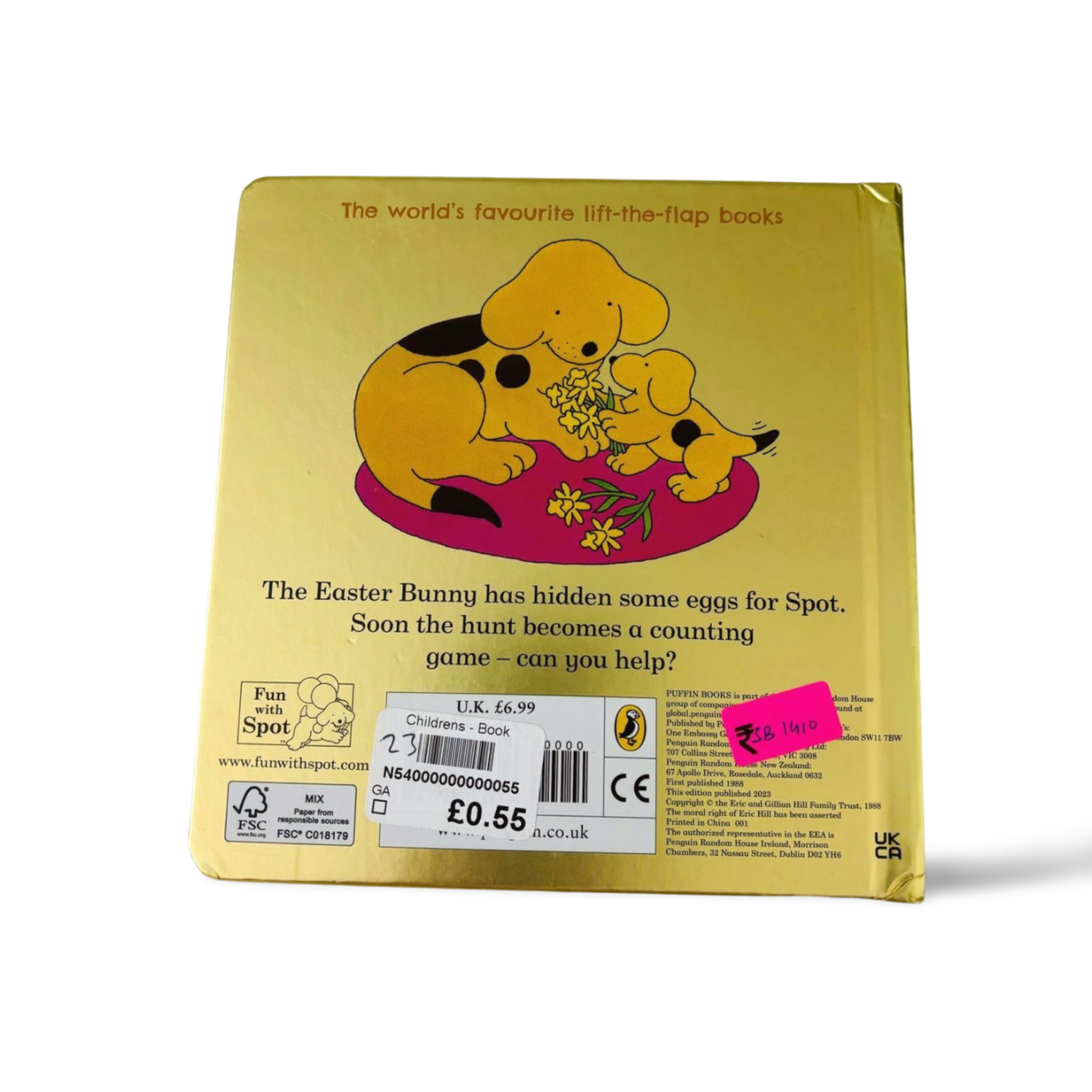 Spot's First Easter By Eric Hill A lift-the-flap book