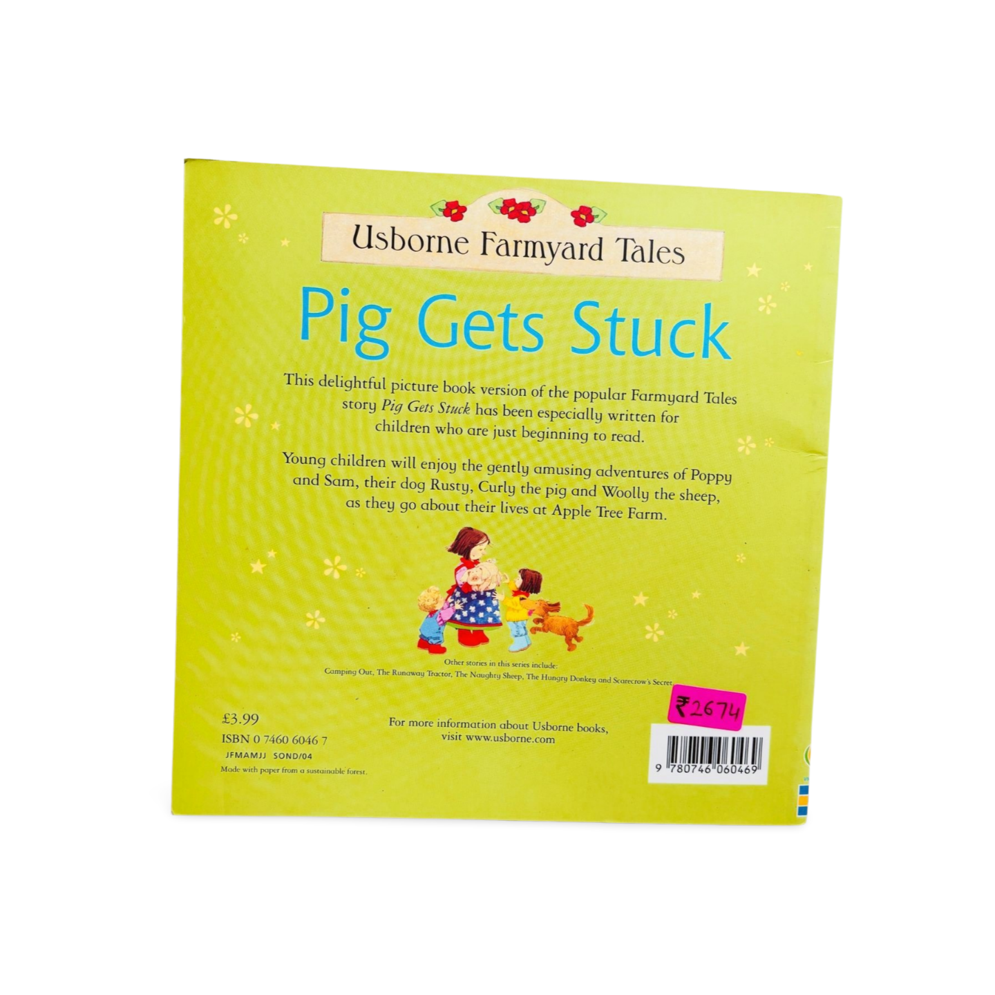 Usborne Farmyard Tales Pig Gets Stuck