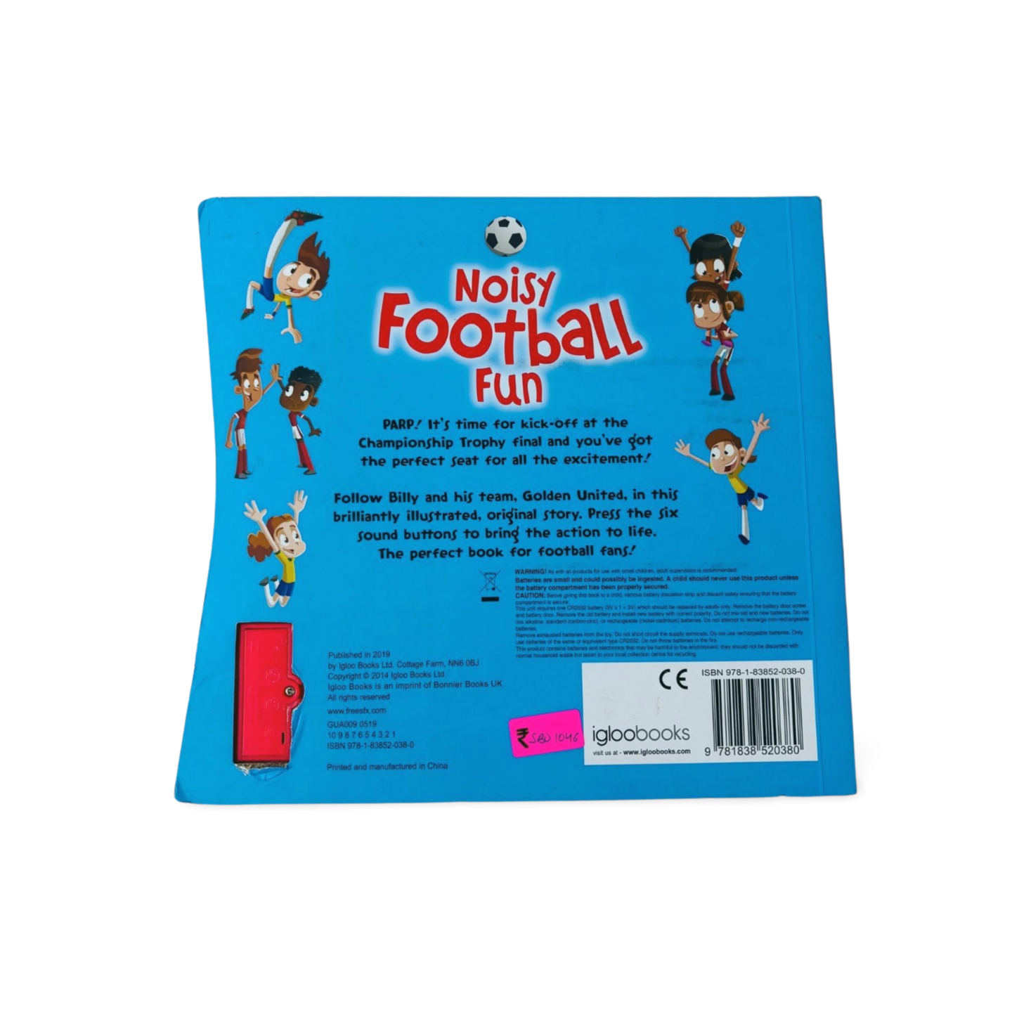 Noisy Football Fun with 6 Mega Sounds