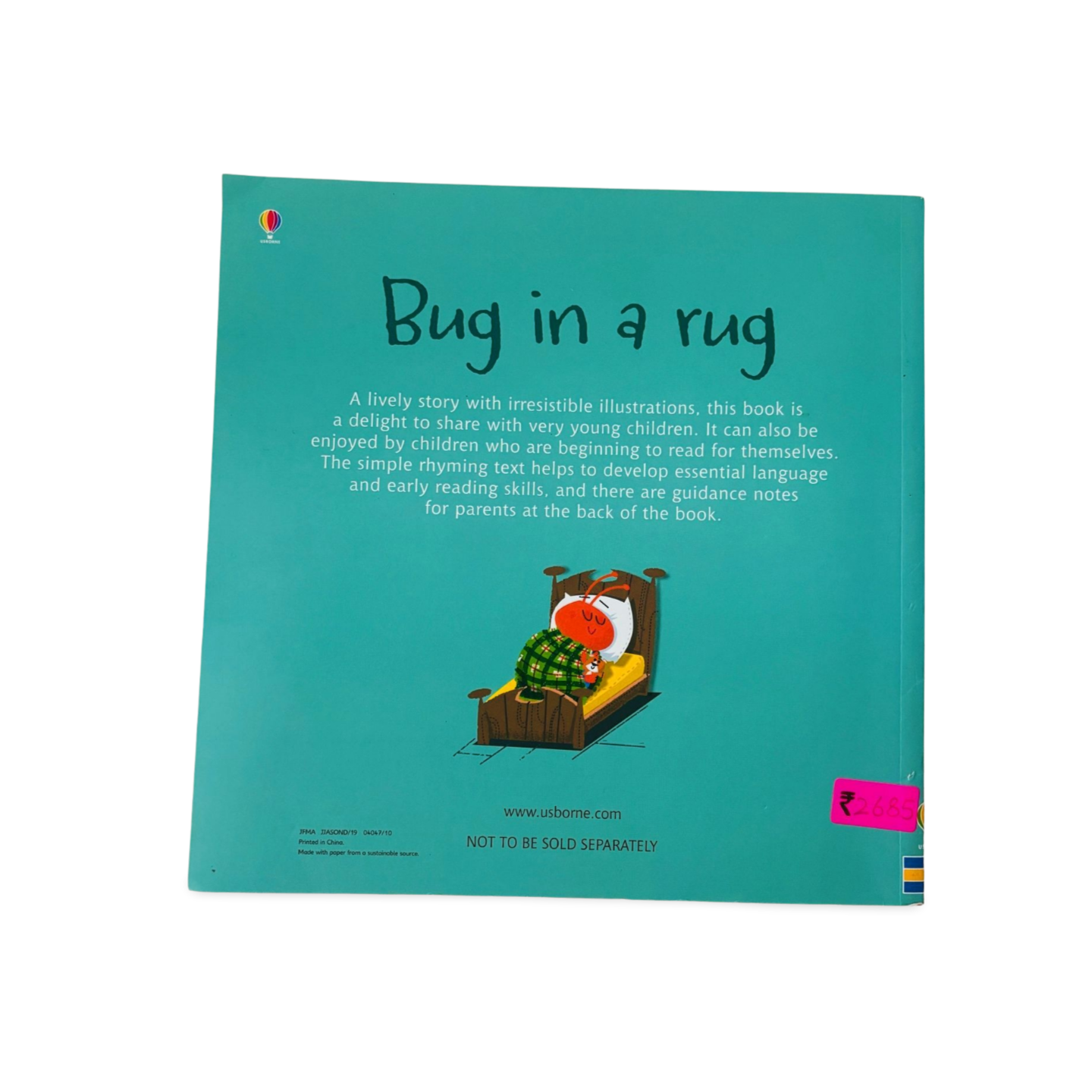 Usborne phonics readers Bug in a rug