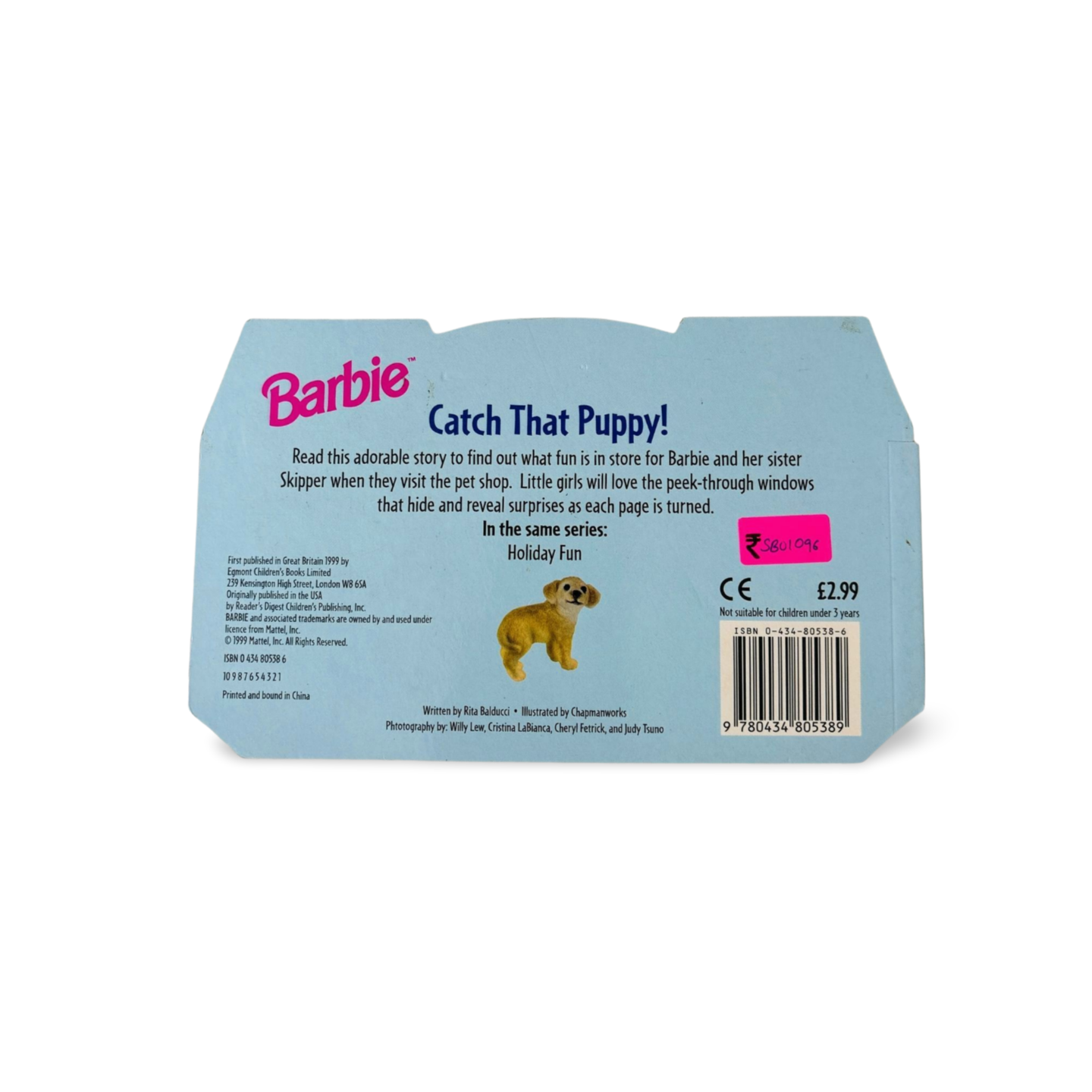 Barbie Catch that Puppy! Pet Shop (Peep through window)