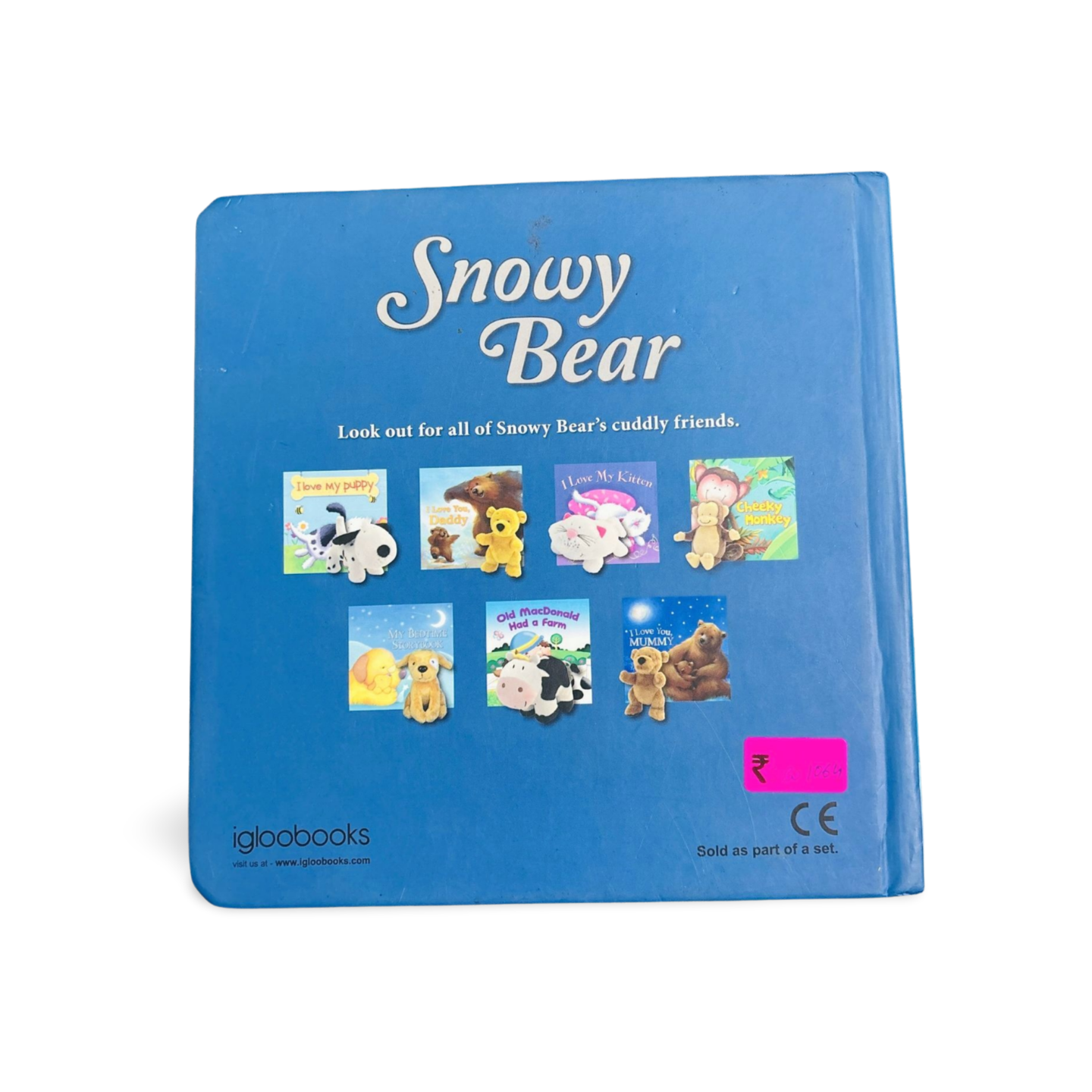 Snowy Bear- Padded Hardcover Book_Igloo