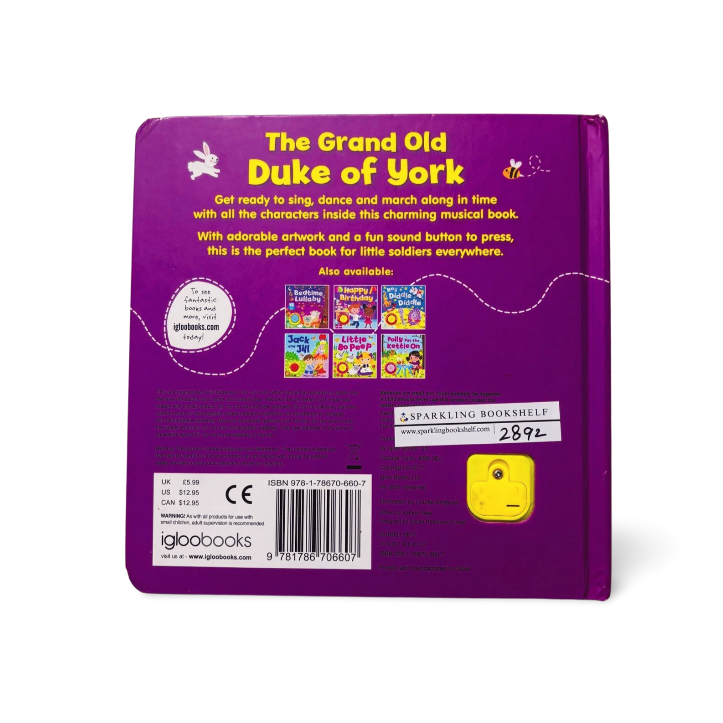 The Grand Old Duke of York Sound Book Igloo