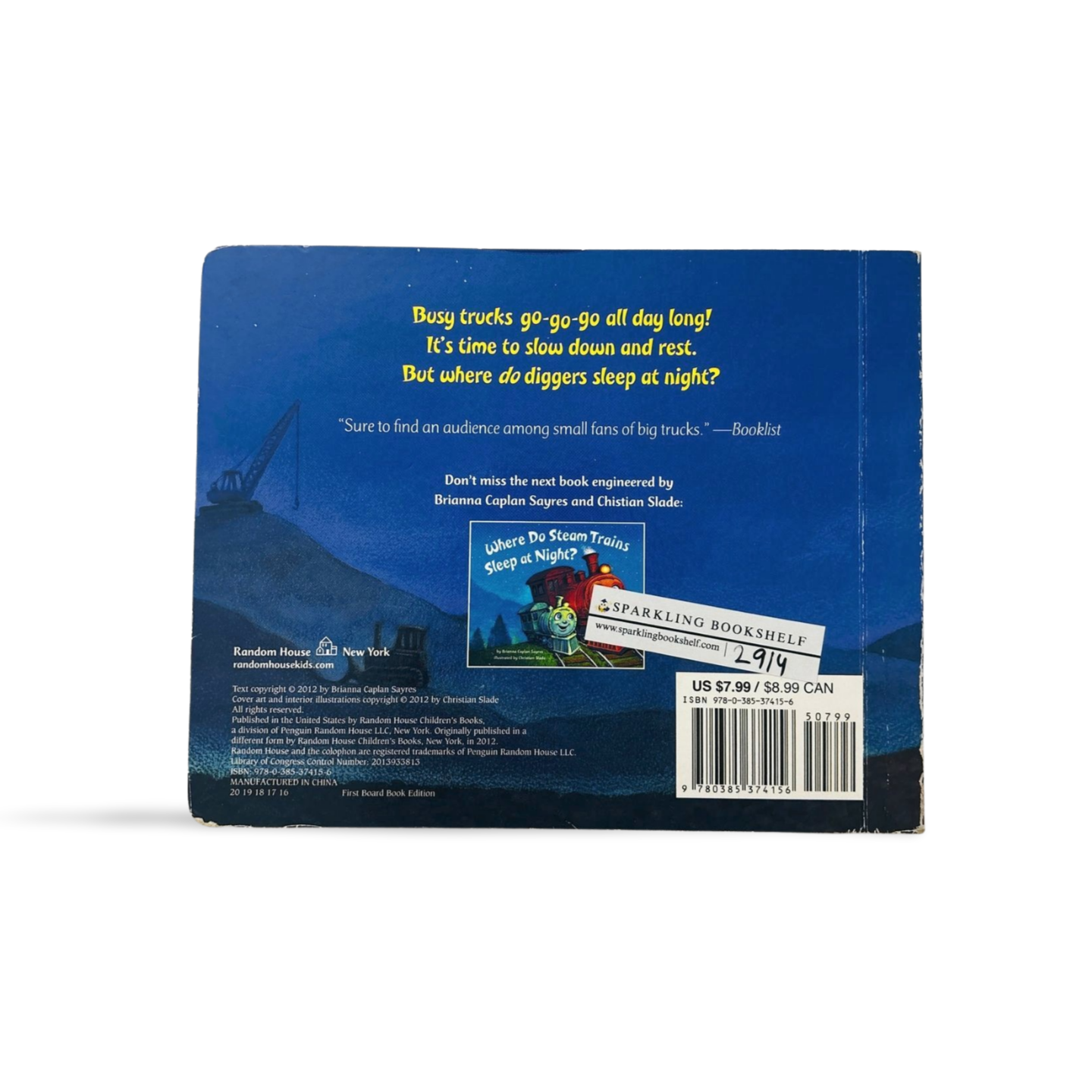 Where do Diggers sleep at night?