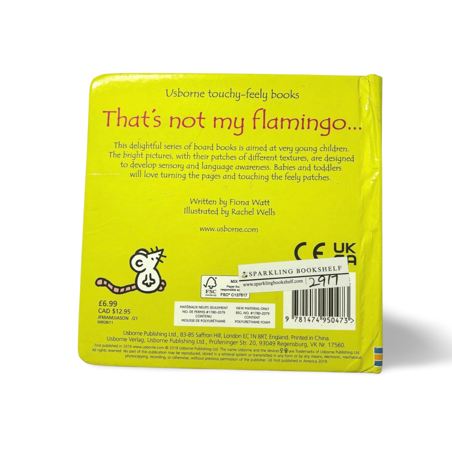 Usborne touchy-feely books That's Not Flamingo