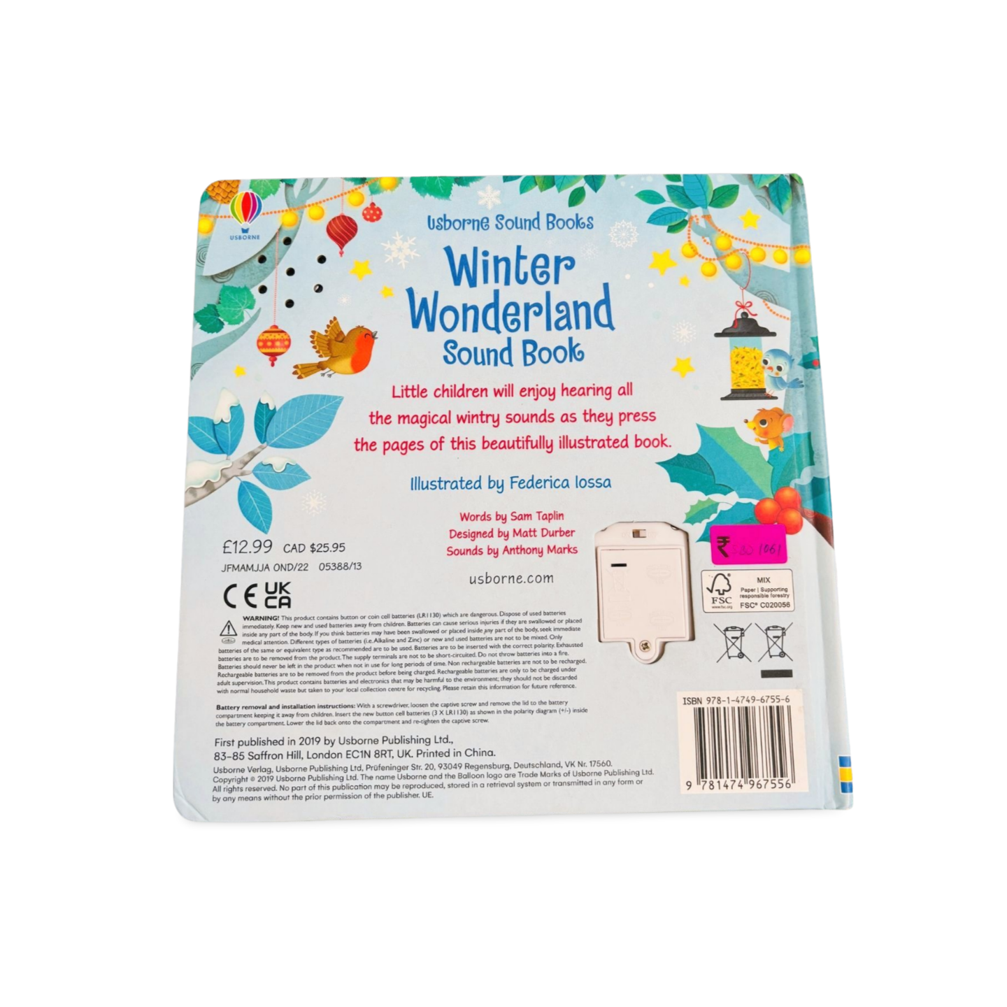 Usborne_Winter Wonderland Sound Book