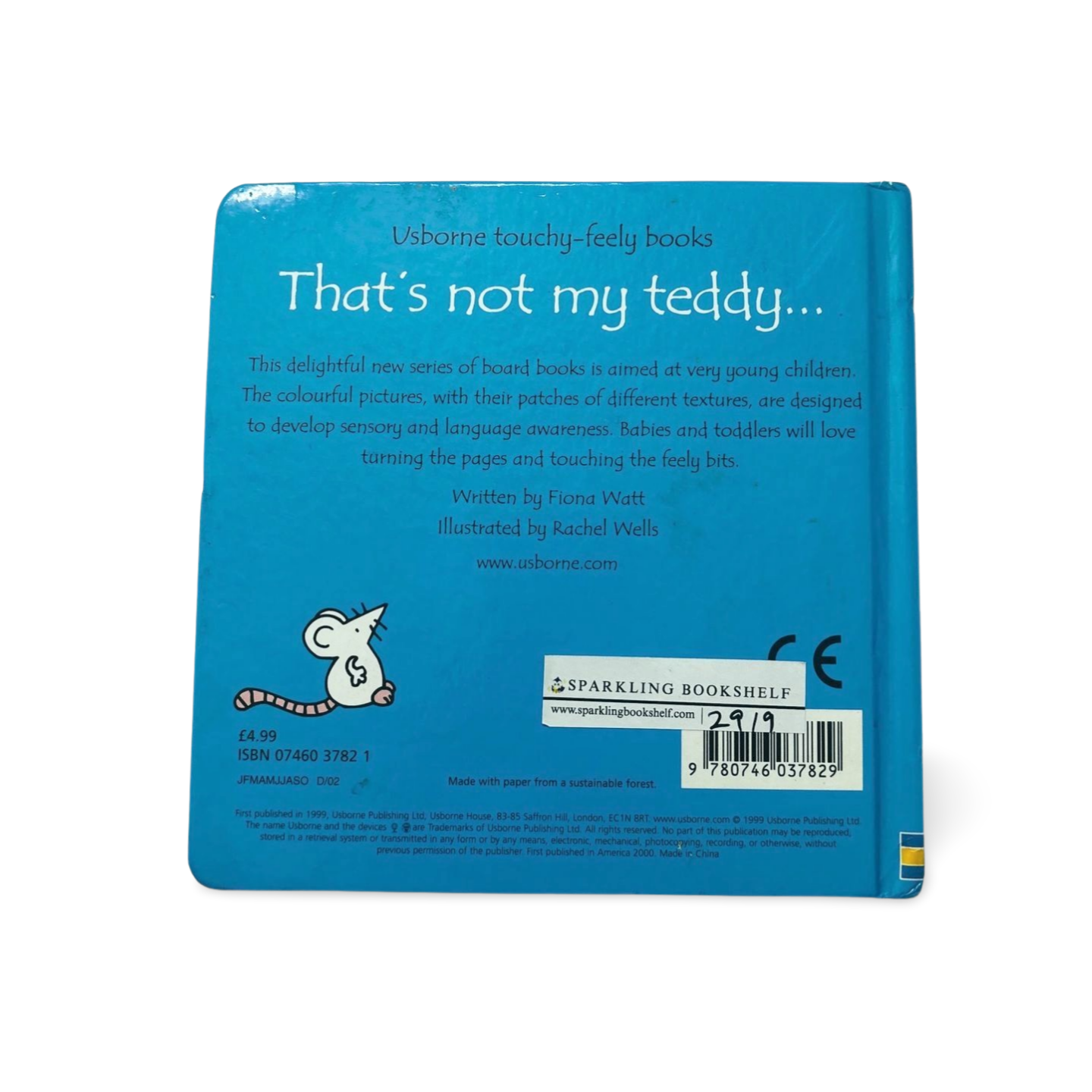 Usborne touchy-feely books That's Not Teddy