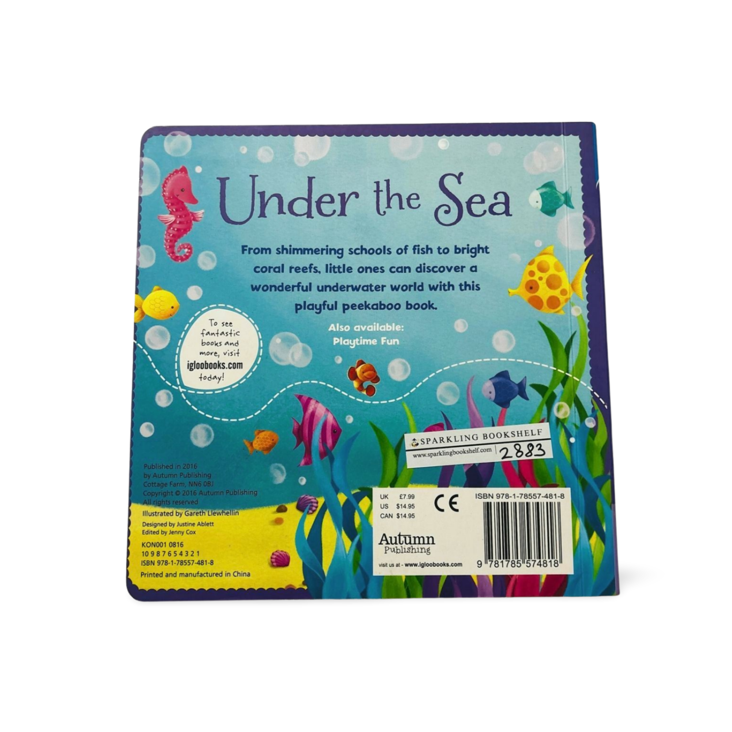 Under the Sea Peep through Window Peekaboo Book