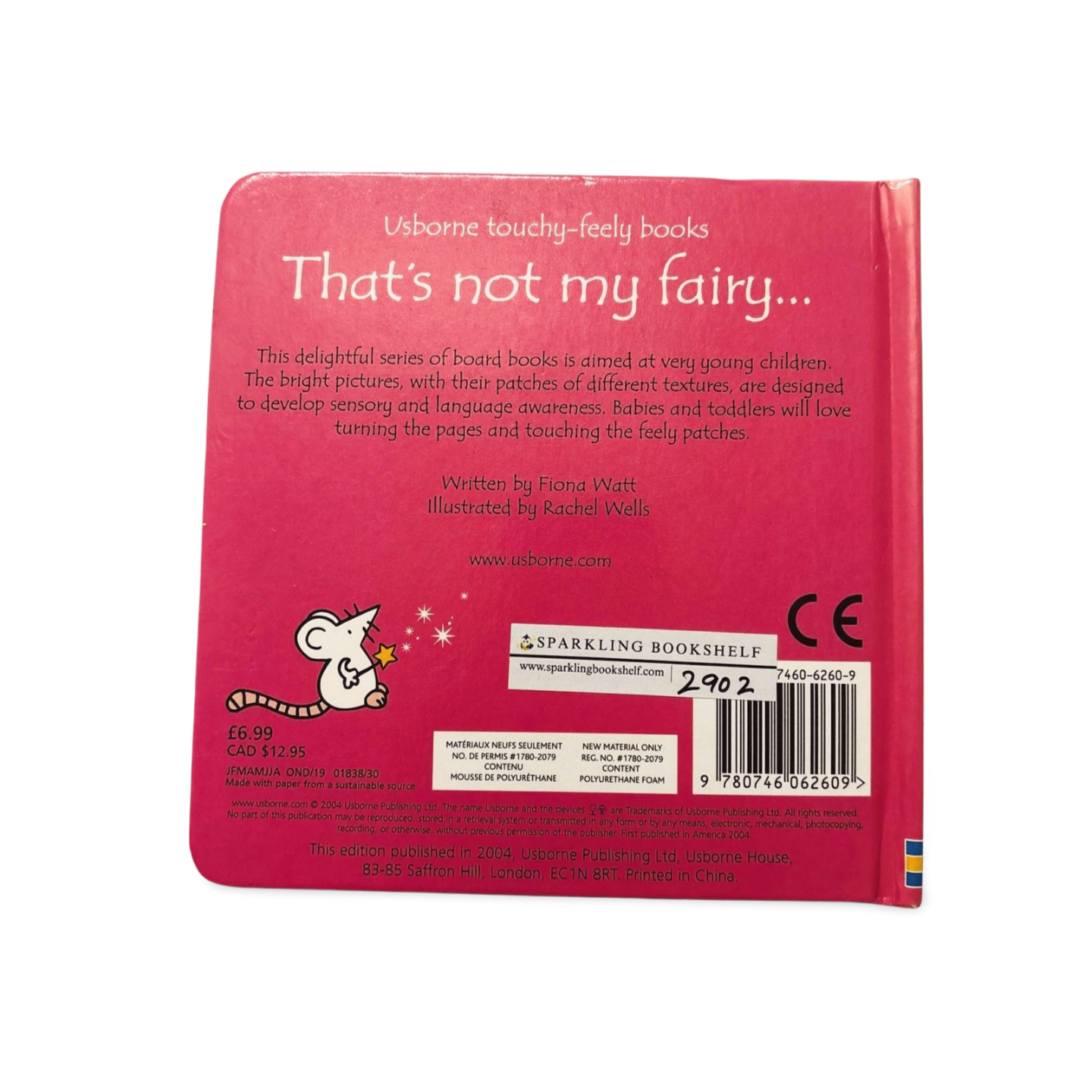 Usborne That's not my Fairy Touch & Feel Book