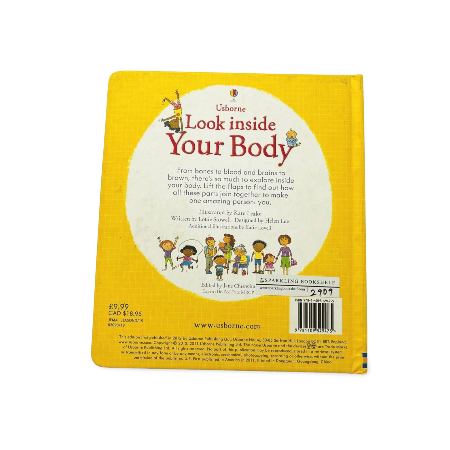 Usborne Look inside your Body Lift the Flap book