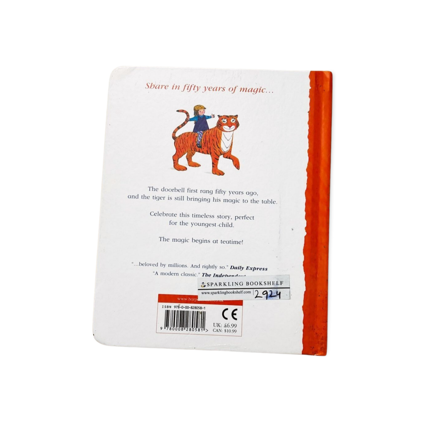 The Tiger Who Came to Tea by Judith Kerr