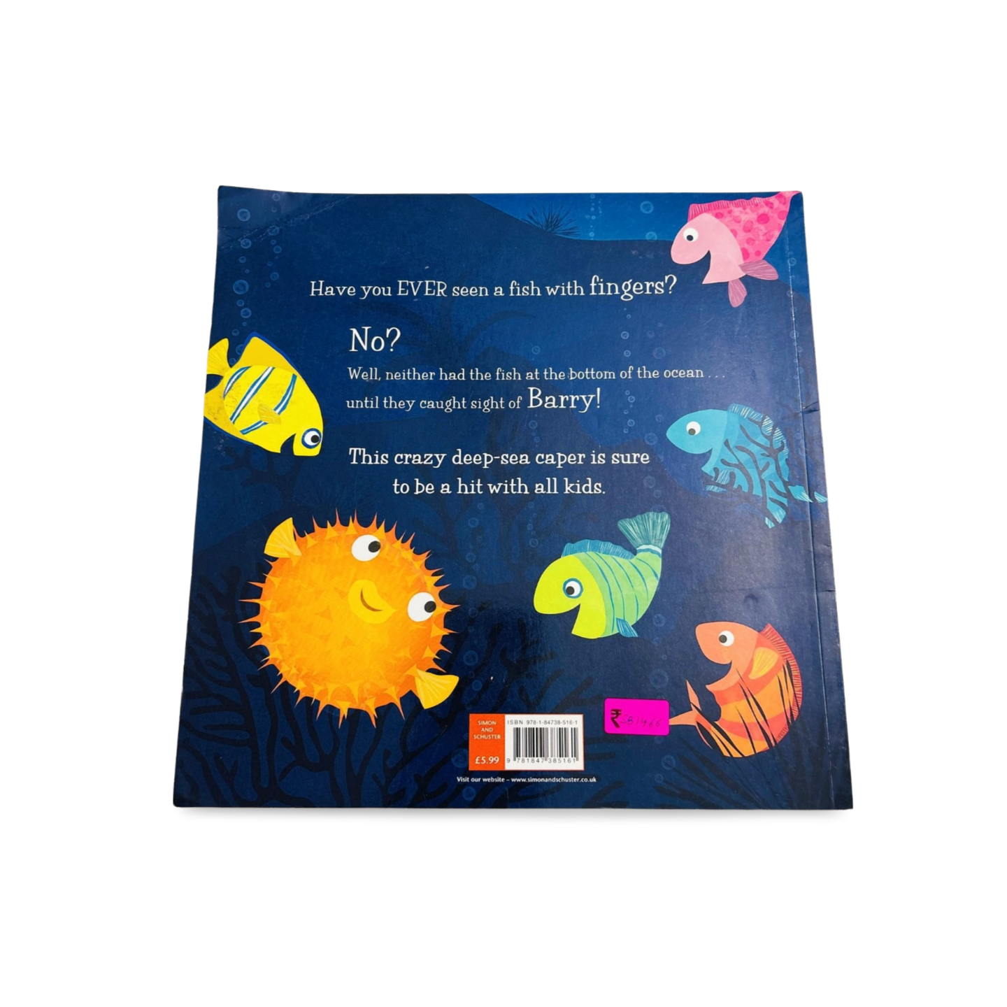 Barry:The Fish with Fingers