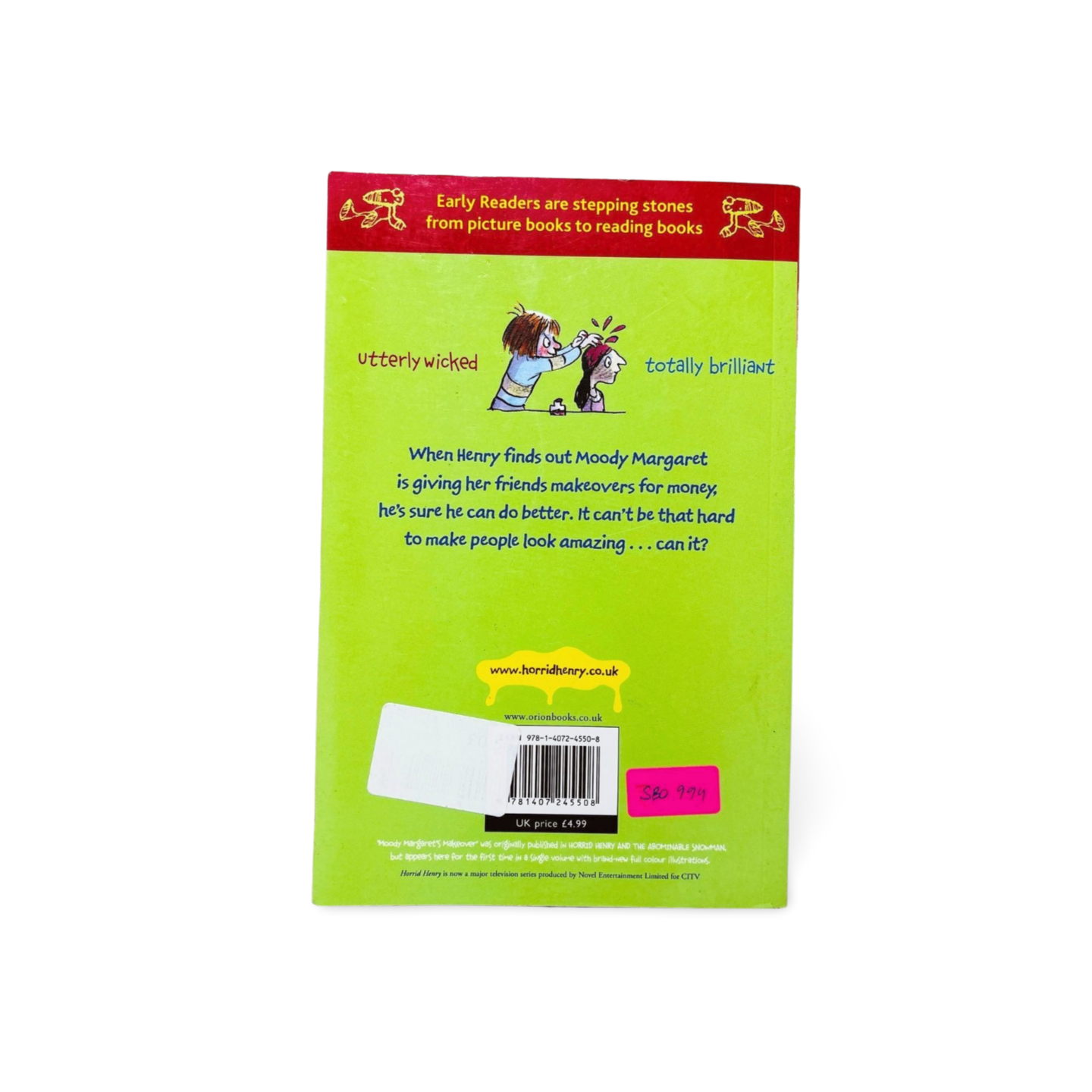 Early Reader Moody Margaret's Makeover