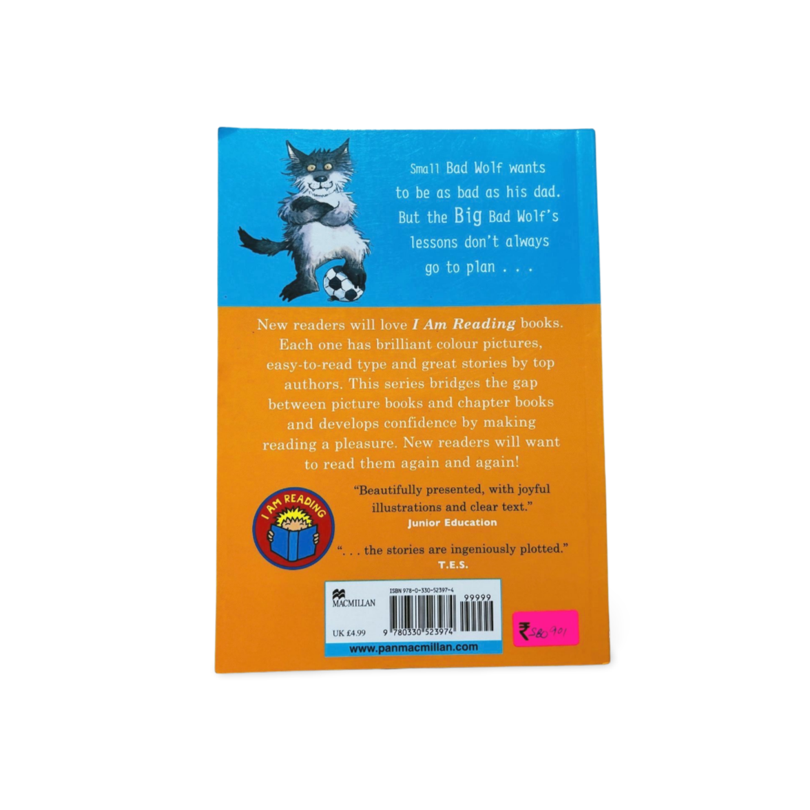 I am reading Small Bad Wolf