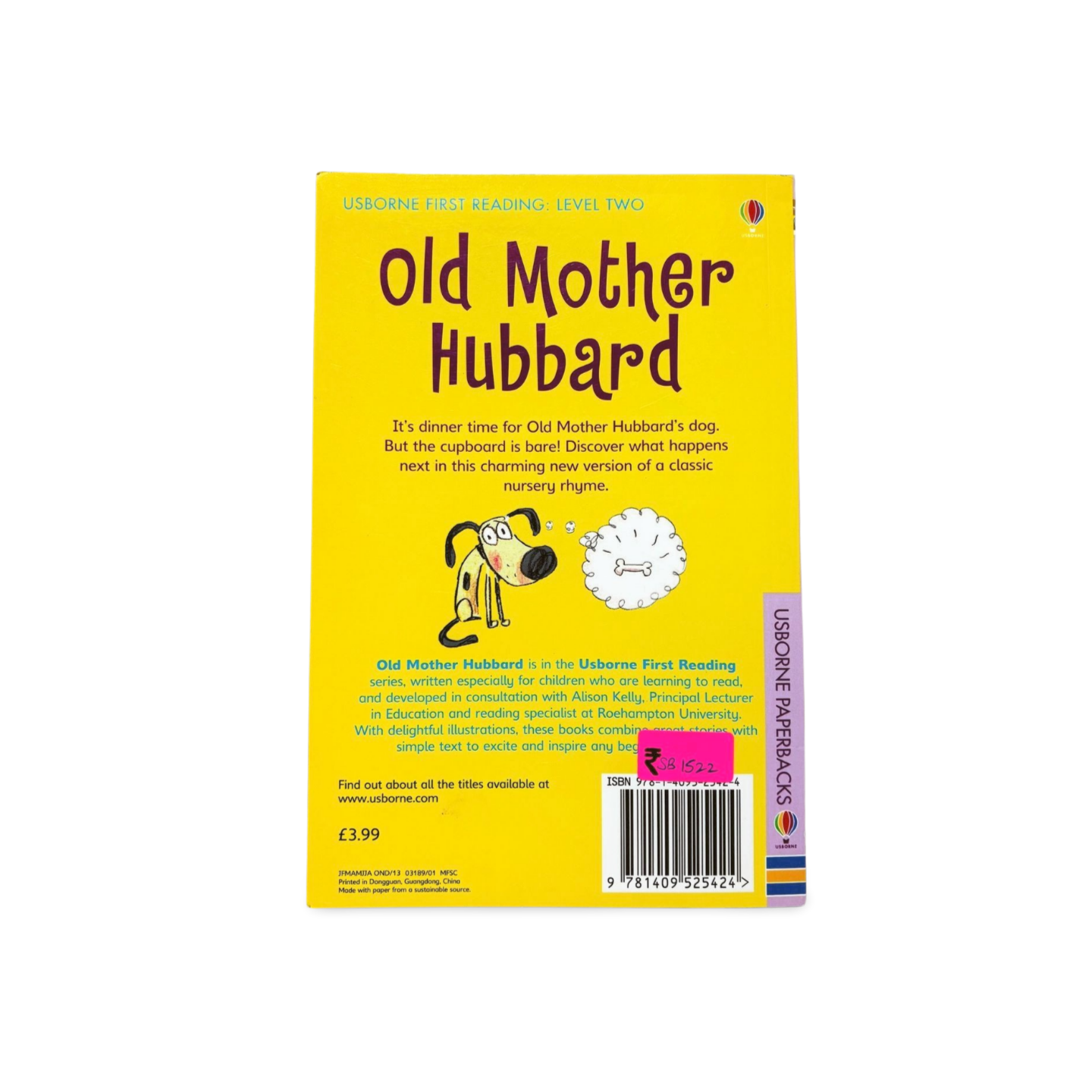 Usborne First Reading Old Mother Hubbard: Level Two