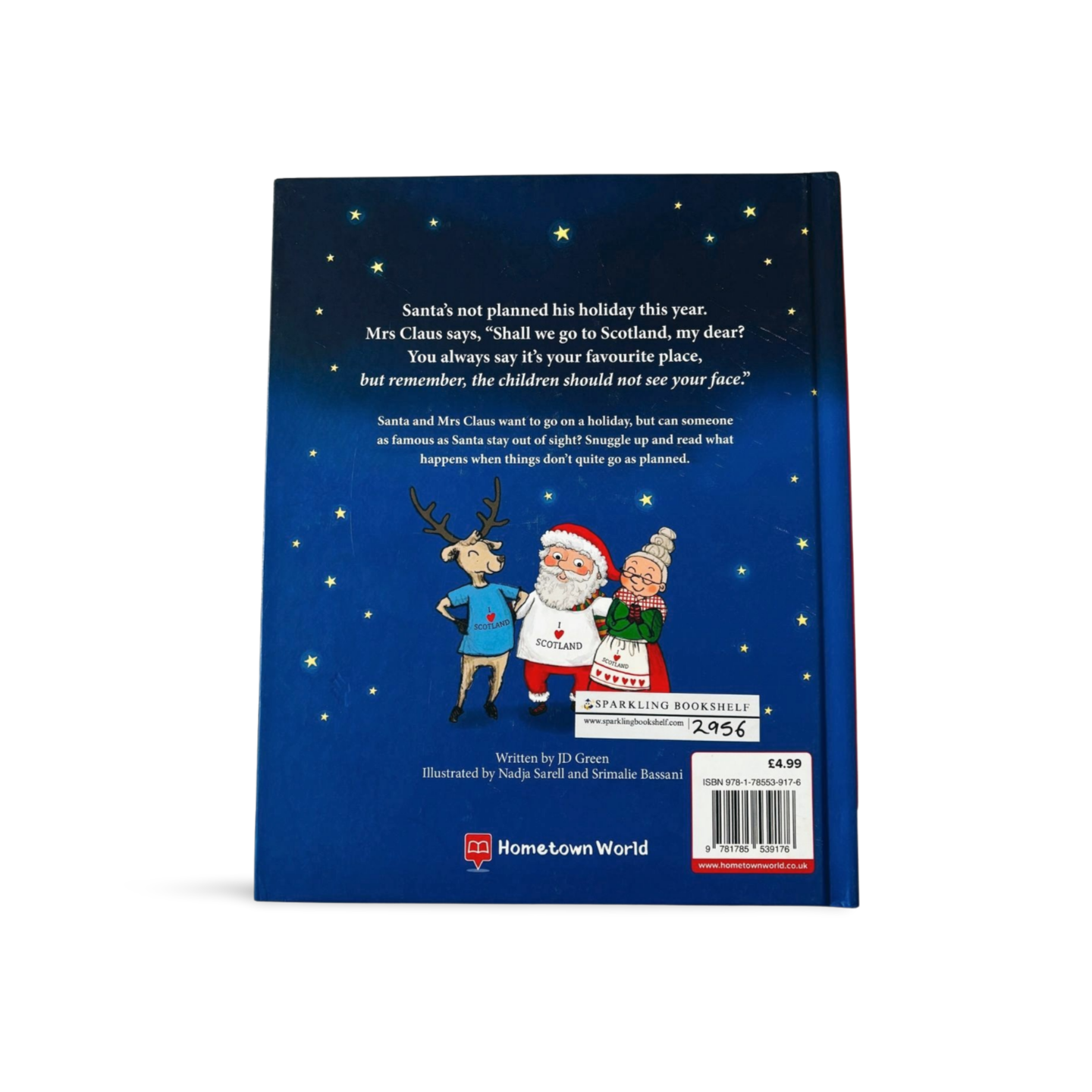 I saw Santa in Scotland Search and Find Adventure