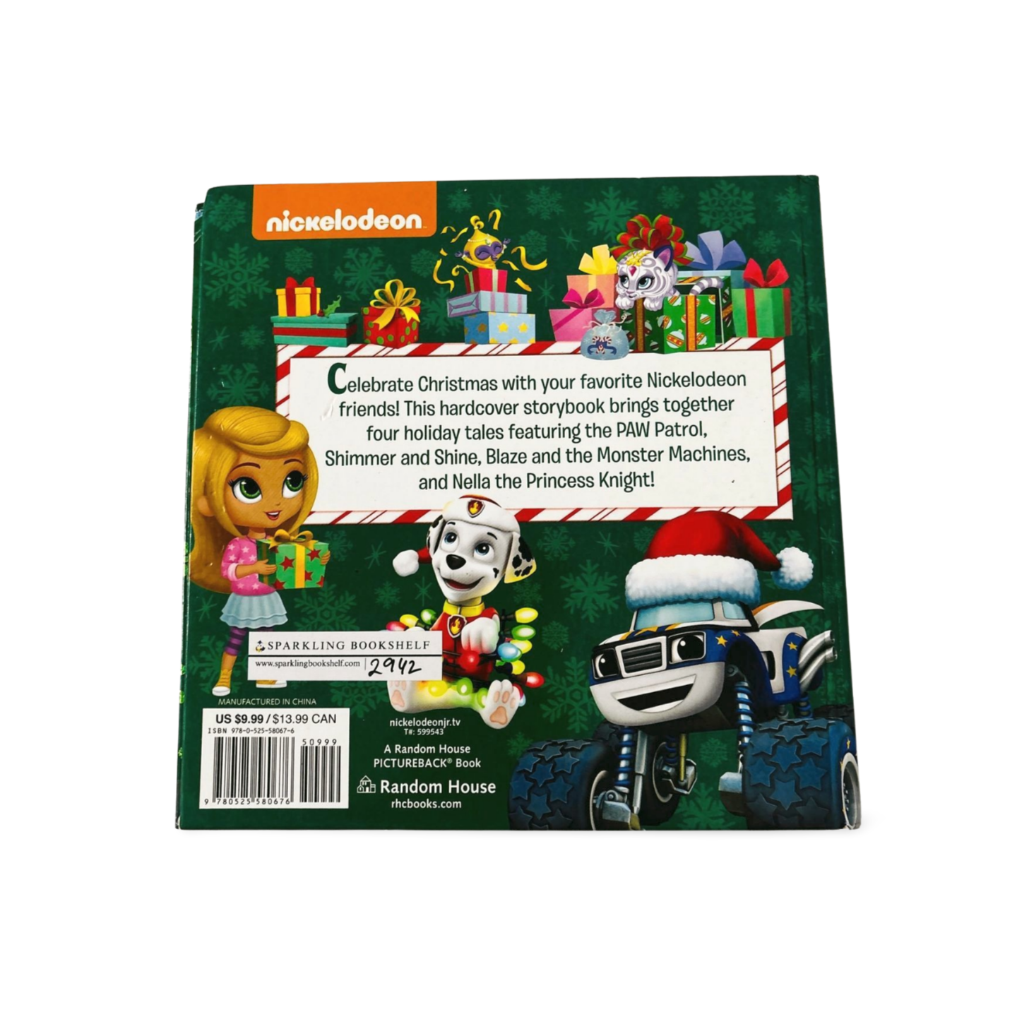 Nickelodeon Christmas Adventures(4 books in 1)