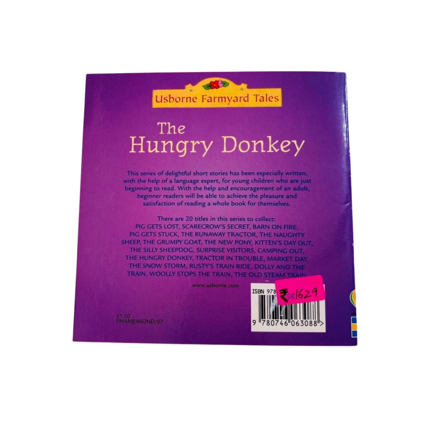 Usborne farmyard tales- The Hungry Donkey