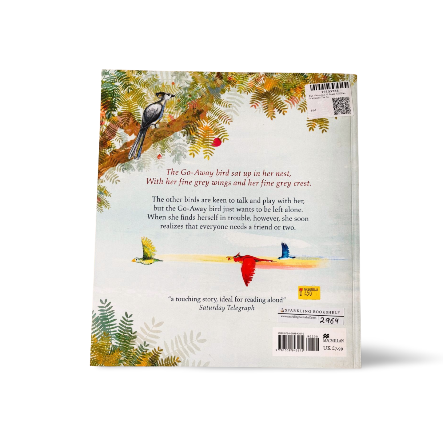 The Go- Away Bird by Julia Donaldson