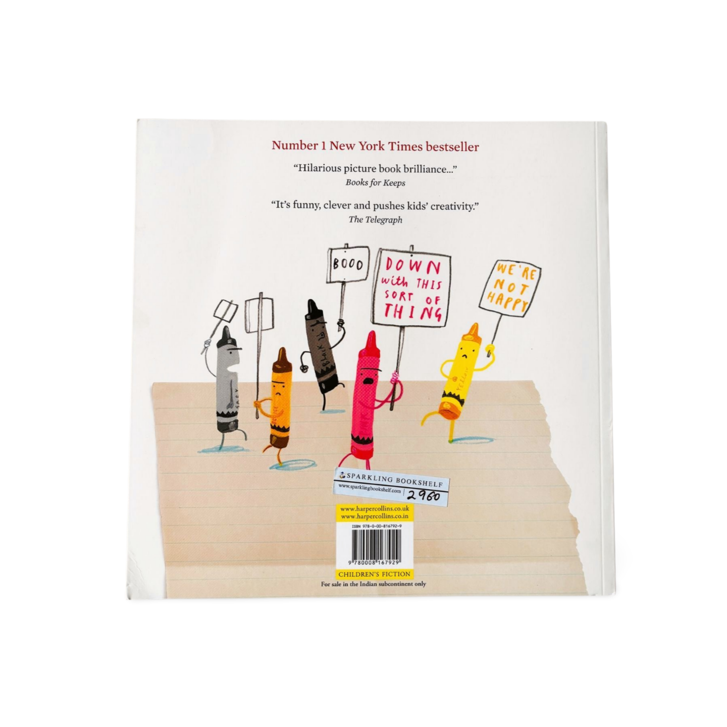 The Day the Crayons Quit by Oliver Jeffers