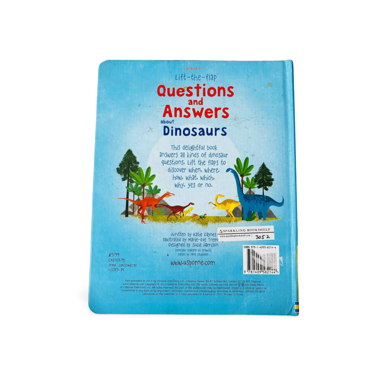 Usborne Lift-the-flap Questions and Answers about Dinosaurs