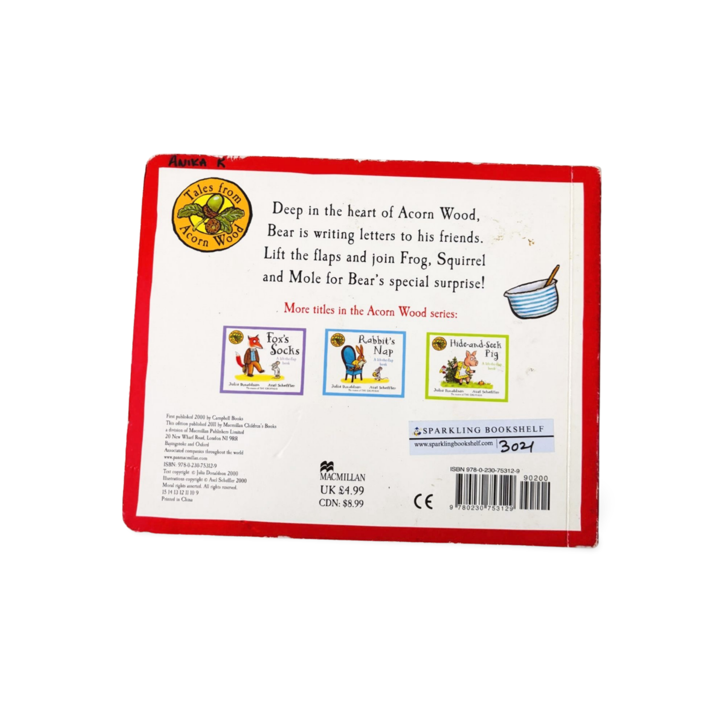 Postman Bear a lift-the-flap book