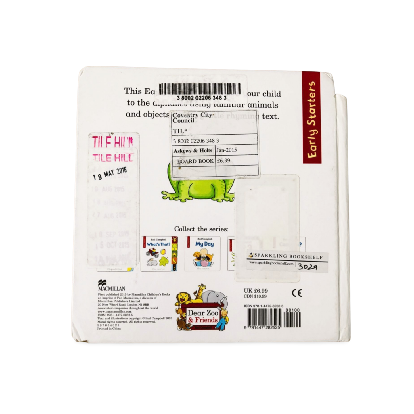 ABC- A Rhyming Alphabet Book by Rod Campbell