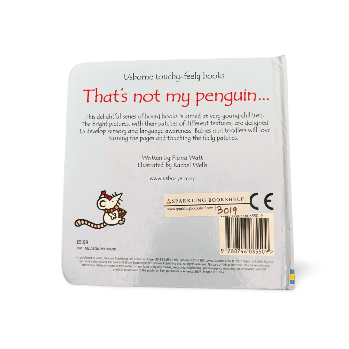 Usborne touchy feely books That's Not My Penguin